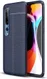 Xiaomi Mi 10 (Pro) Hoesje TPU Leer Design Blauw afbeelding 1