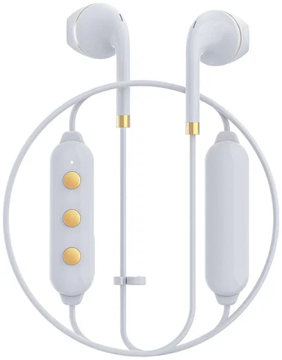 Happy Plugs Wireless II Draadloze In-Ear Bluetooth Headset Wit afbeelding 1