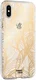 HappyCase Apple iPhone XS Hoesje Flexibel TPU Golden Leaves Print afbeelding 4
