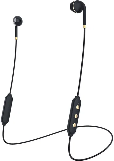 Happy Plugs Wireless II Draadloze In-Ear Bluetooth Headset Zwart/Goud afbeelding 2