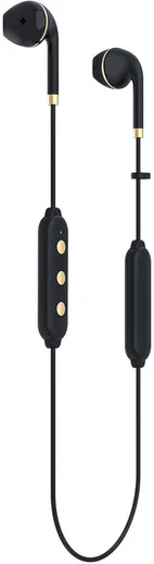 Happy Plugs Wireless II Draadloze In-Ear Bluetooth Headset Zwart/Goud afbeelding 3