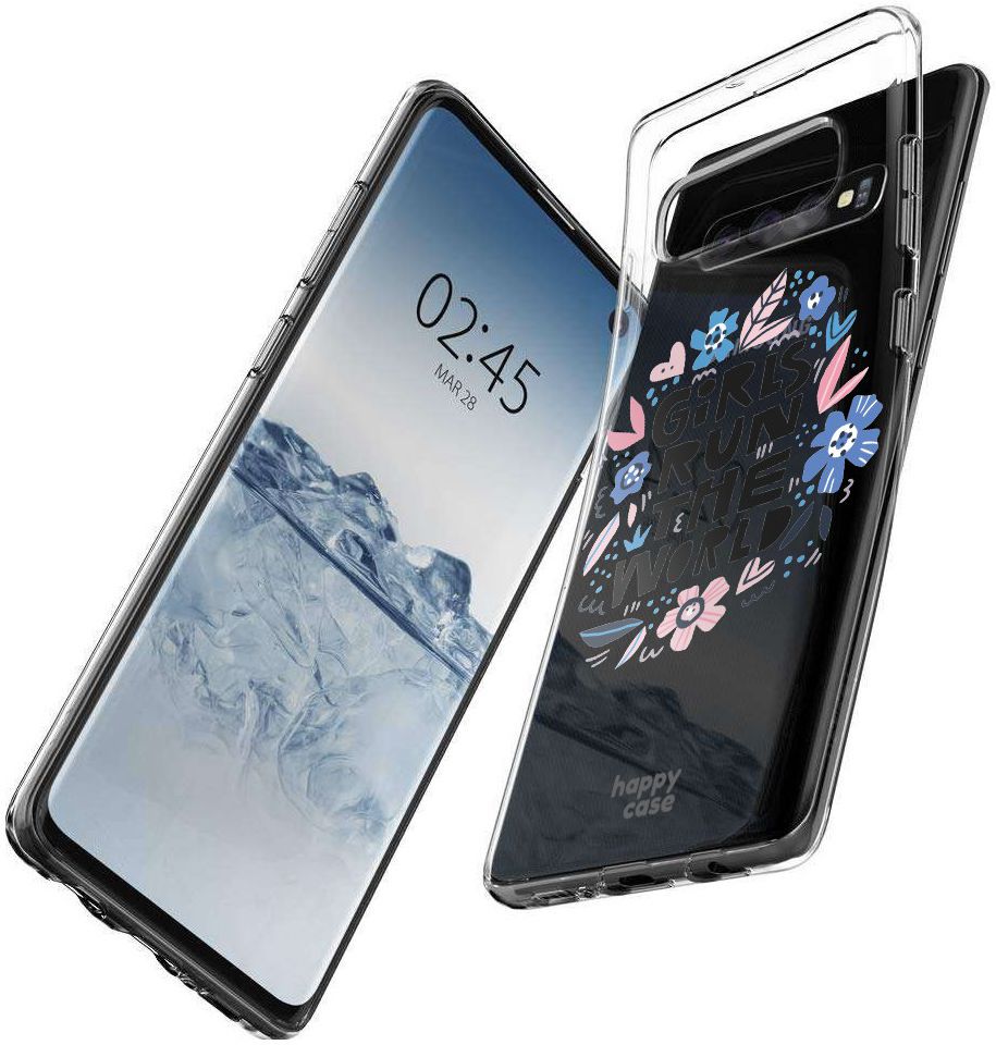 HappyCase Samsung Galaxy S10 Hoesje Flexibel TPU Quote Print afbeelding 4