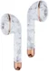 Happy Plugs Air 1 True Wireless Draadloze Oordopjes Wit Marmer afbeelding 2