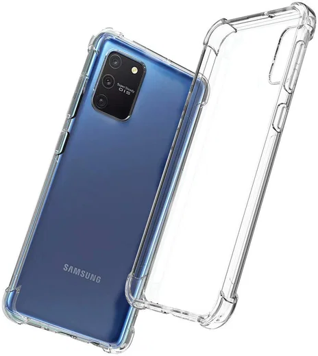 Samsung Galaxy S10 Lite Hoesje Schokbestendig Transparant afbeelding 7