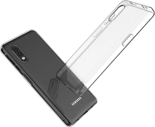 Samsung Galaxy Xcover Pro Hoesje Schokbestendig Transparant afbeelding 6