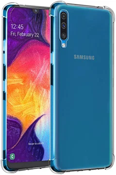 Samsung Galaxy A50 Transparant Schokbestendig Hoesje