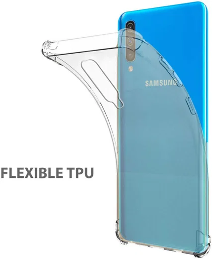 Samsung Galaxy A50 Transparant Schokbestendig Hoesje afbeelding 5