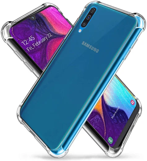 Samsung Galaxy A50 Transparant Schokbestendig Hoesje afbeelding 6