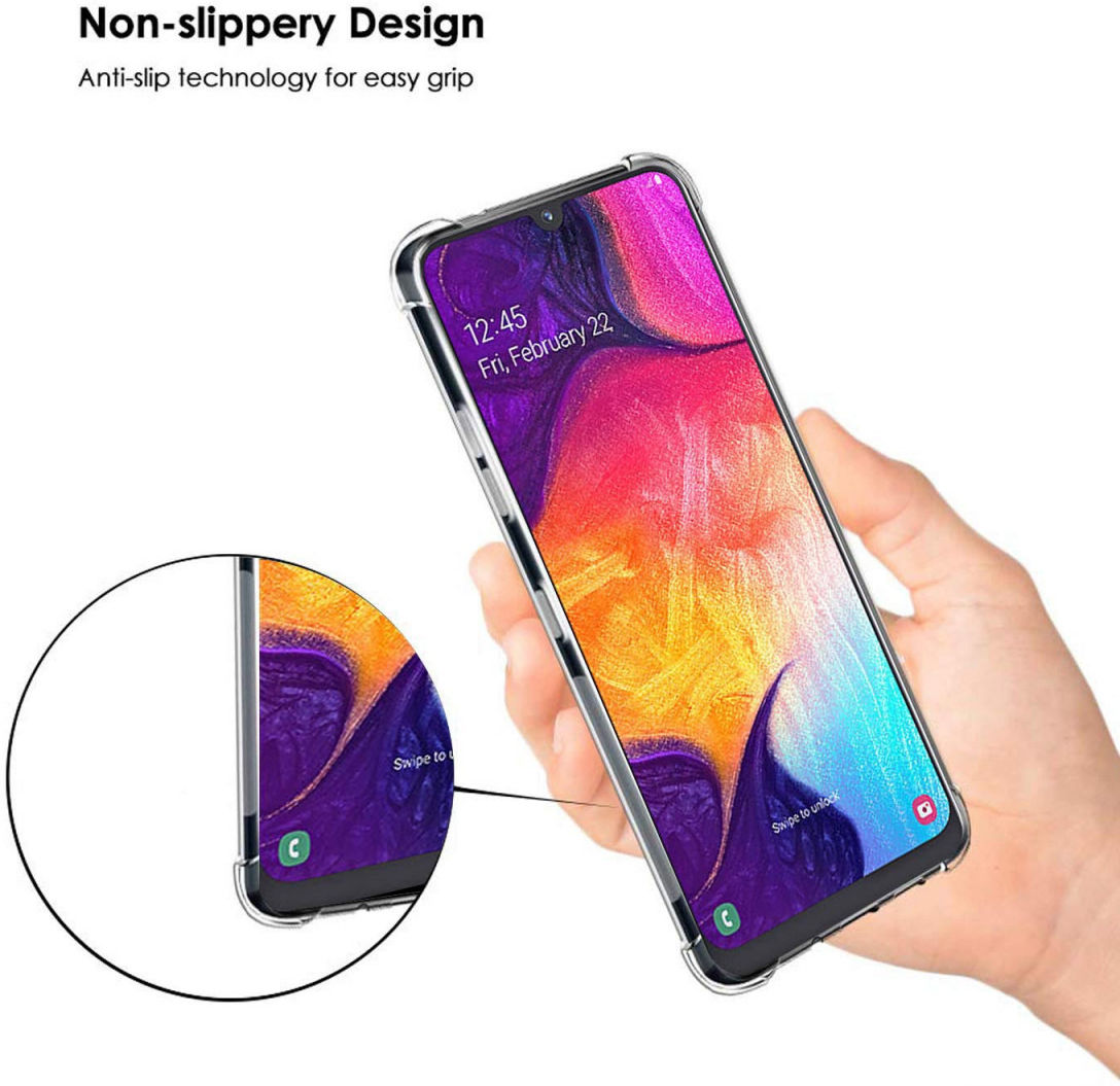 Samsung Galaxy A50 Transparant Schokbestendig Hoesje afbeelding 8