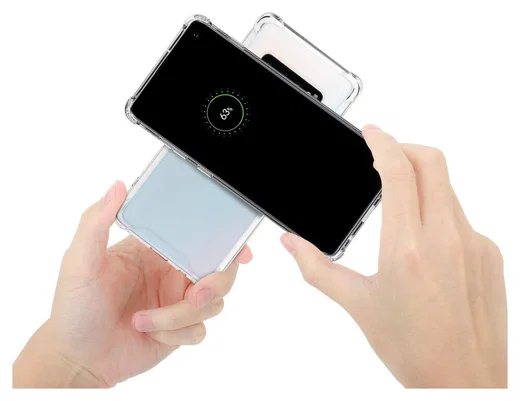 Samsung Galaxy S10 Hoesje Schokbestendig Transparant afbeelding 8