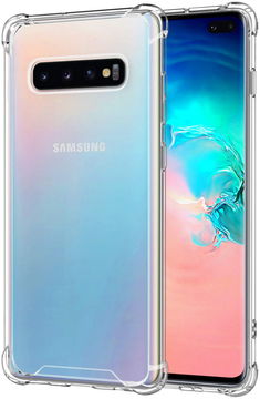 Samsung Galaxy S10 Plus Hoesje Schokbestendig Transparant