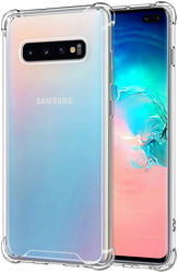 Samsung Galaxy S10 Plus Hoesje Schokbestendig Transparant afbeelding