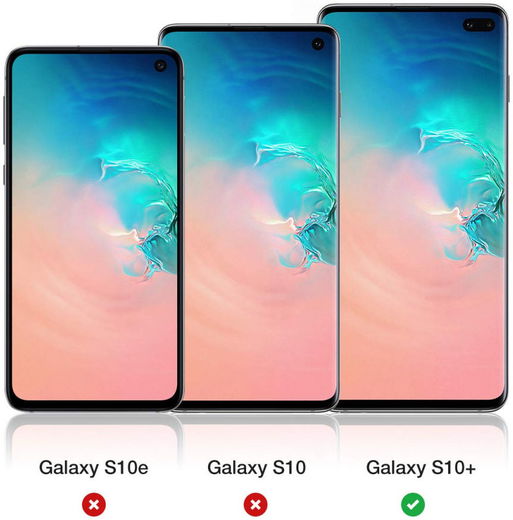 Samsung Galaxy S10 Plus Hoesje Schokbestendig Transparant afbeelding 9