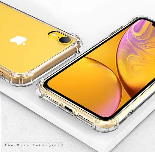 Apple iPhone XR Hoesje Schokbestendig Transparant afbeelding 10