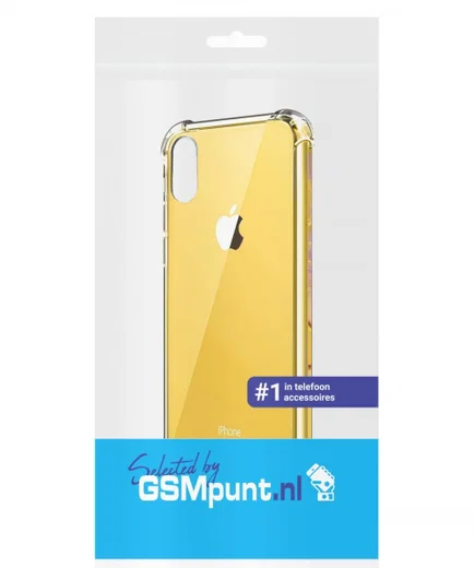 Apple iPhone XR Hoesje Schokbestendig Transparant afbeelding 2