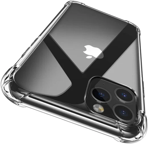 Apple iPhone 11 Pro Hoesje Schokbestendig Transparant afbeelding 1