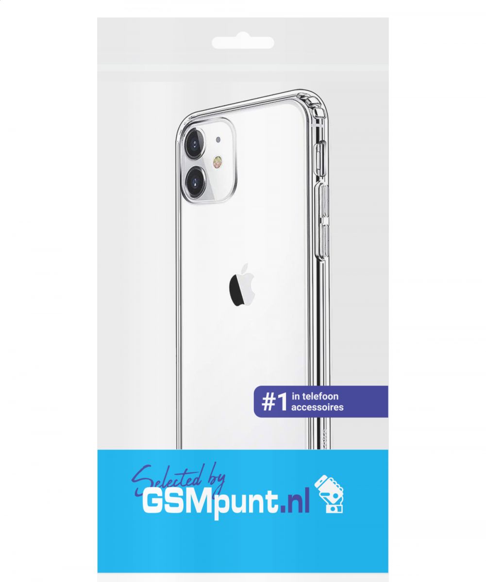 Apple iPhone 11 Pro Hoesje Schokbestendig Transparant afbeelding 2