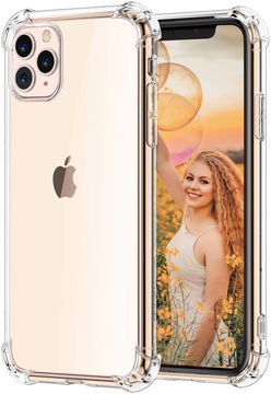 Apple iPhone 11 Pro Max Hoesje Schokbestendig Transparant