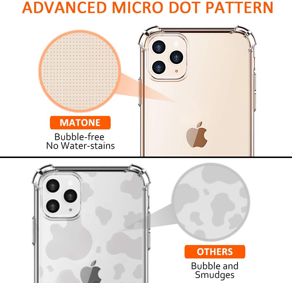 Apple iPhone 11 Pro Max Hoesje Schokbestendig Transparant afbeelding 8