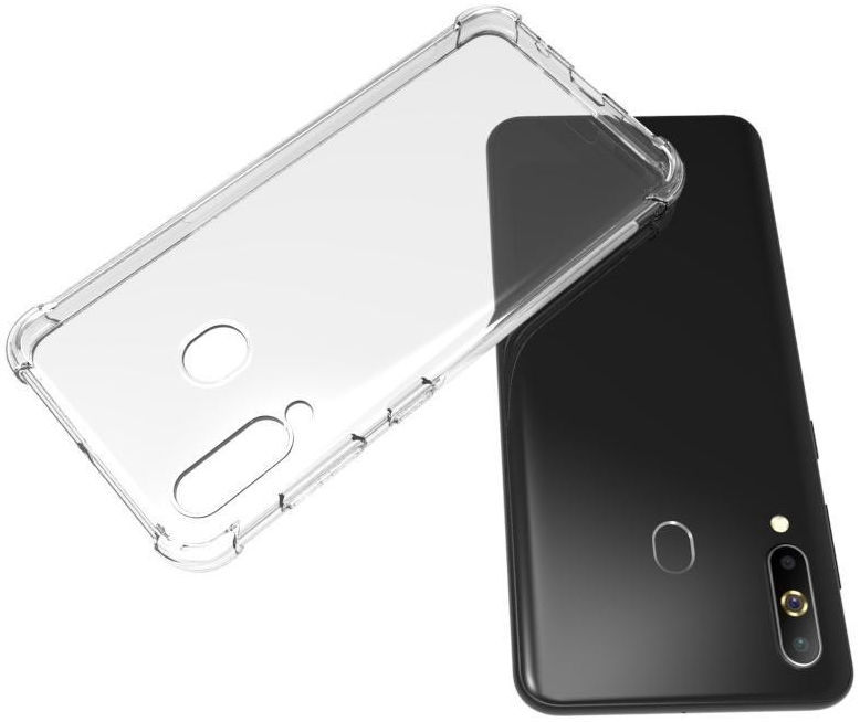 Samsung Galaxy A40 Hoesje Schokbestendig Transparant afbeelding 1