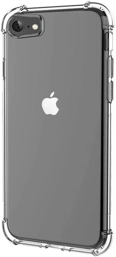 Apple iPhone 8 / 7 Hoesje Schokbestendig en Dun TPU Transparant afbeelding 5