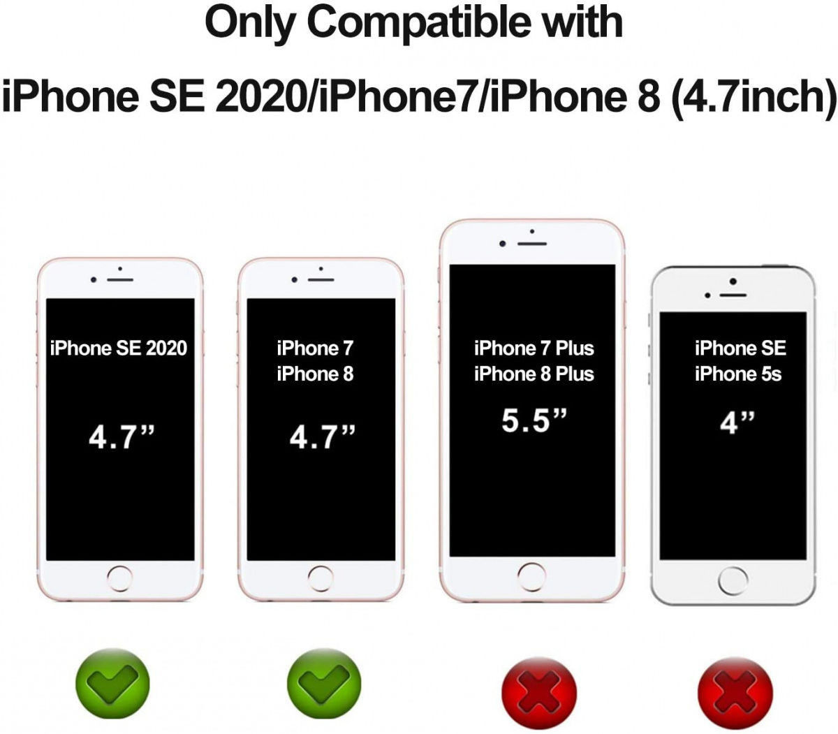 Apple iPhone 8 / 7 Hoesje Schokbestendig en Dun TPU Transparant afbeelding 9