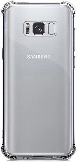 Samsung Galaxy S8 Hoesje Schokbestendig Transparant afbeelding 1