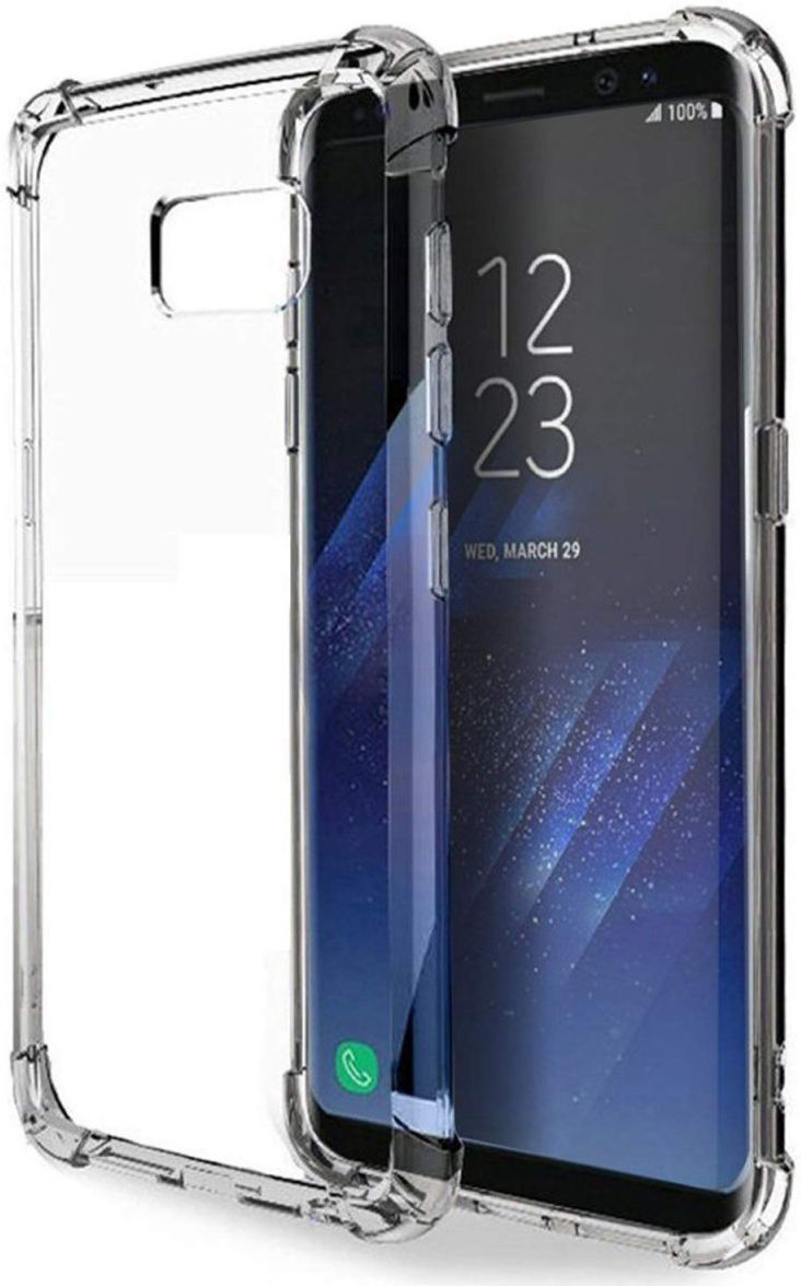 Samsung Galaxy S8 Hoesje Schokbestendig Transparant afbeelding 8