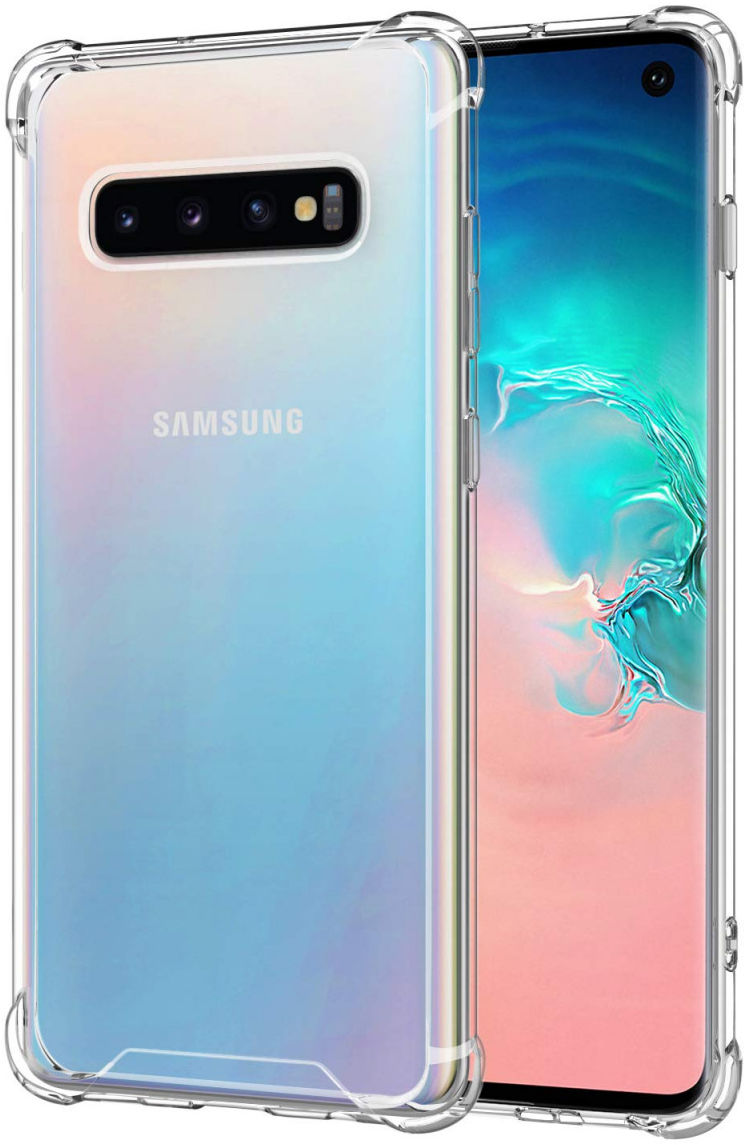 Samsung Galaxy S10E Hoesje Schokbestendig Transparant afbeelding 1