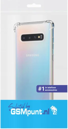 Samsung Galaxy S10E Hoesje Schokbestendig Transparant afbeelding 2