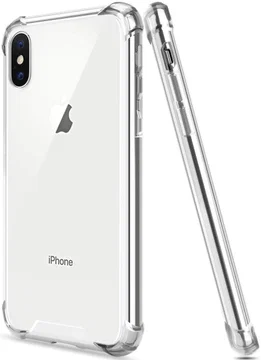 Apple iPhone XS Hoesje Schokbestendig Transparant