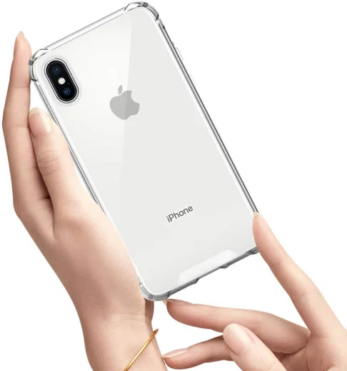 Apple iPhone XS Hoesje Schokbestendig Transparant afbeelding 10