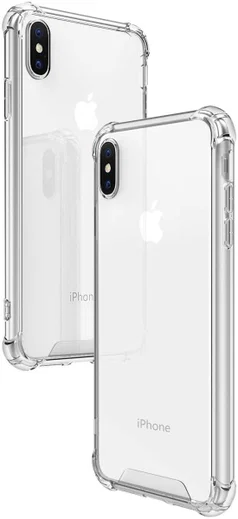 Apple iPhone XS Max Hoesje Schokbestendig Transparant afbeelding 5