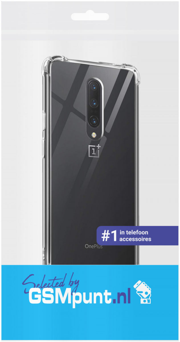 OnePlus 7 Pro Hoesje Schokbestendig Transparant afbeelding 4