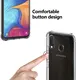 Samsung Galaxy A20E Hoesje Schokbestendig Transparant afbeelding 7