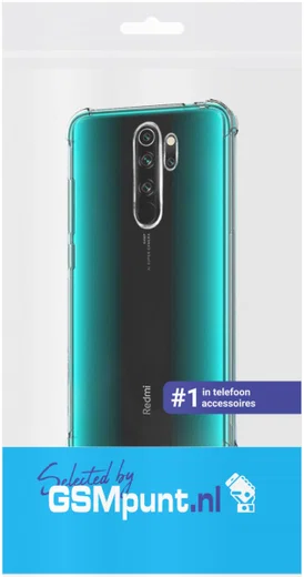 Xiaomi Redmi Note 8 Pro Hoesje Schokbestendig Transparant afbeelding 4
