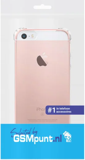 Apple iPhone 5/5s/SE Schokbestendig Hoesje Transparant afbeelding 6