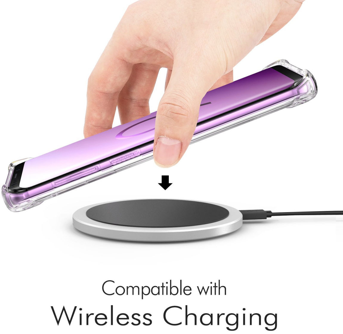 Samsung Galaxy S9 Hoesje Schokbestendig Transparant afbeelding 6