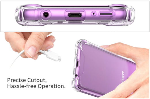 Samsung Galaxy S9 Hoesje Schokbestendig Transparant afbeelding 7