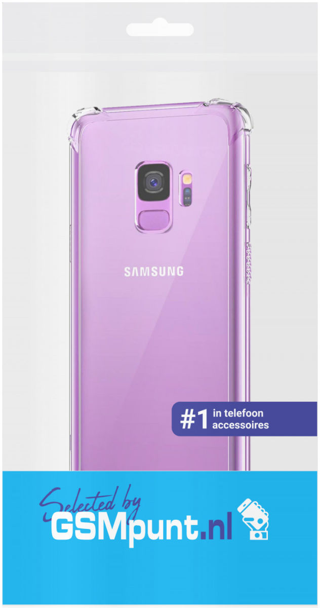 Samsung Galaxy S9 Hoesje Schokbestendig Transparant afbeelding 4