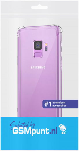 Samsung Galaxy S9 Hoesje Schokbestendig Transparant afbeelding 4