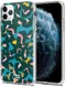 HappyCase iPhone 11 Pro Hoesje Flexibel TPU Summer Leopard Print afbeelding 2