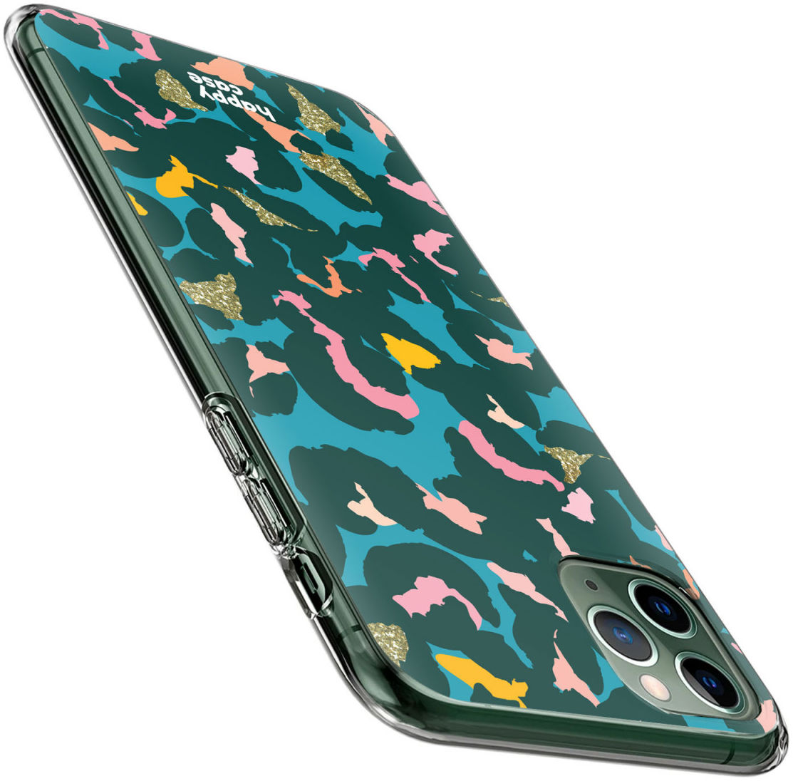 HappyCase iPhone 11 Pro Hoesje Flexibel TPU Summer Leopard Print afbeelding 5