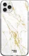 HappyCase iPhone 11 Pro Max Hoesje Flexibel TPU Wit Marmer Print afbeelding 1