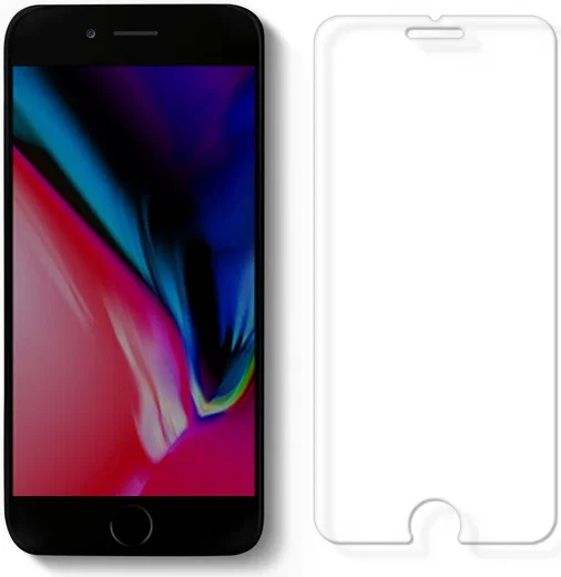 Spigen Ez Fit HD Tempered Glass iPhone 7 / 8 / SE (2-Pack) afbeelding 2