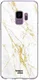 HappyCase Samsung Galaxy S9 Hoesje Flexibel TPU Wit Marmer Print afbeelding 1
