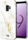 HappyCase Samsung Galaxy S9 Hoesje Flexibel TPU Wit Marmer Print afbeelding 2