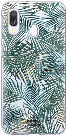 HappyCase Samsung Galaxy A40 Hoesje Flexibel TPU Jungle Print afbeelding 1