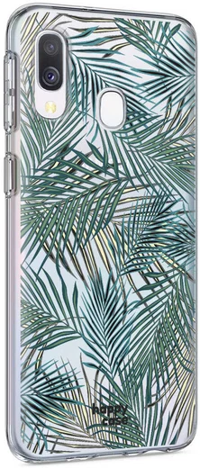 HappyCase Samsung Galaxy A40 Hoesje Flexibel TPU Jungle Print afbeelding 5