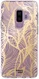 HappyCase Samsung Galaxy S9 Plus Hoesje Flexibel TPU Golden Leaves afbeelding 1